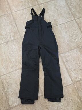 REI Black Kids Snow Bib Pants
